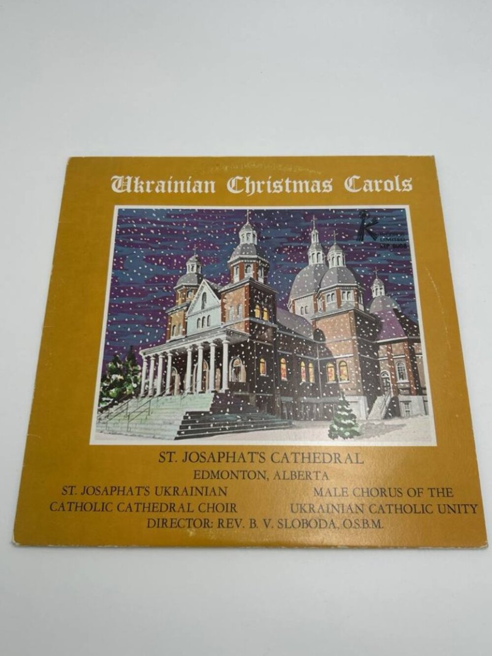Vintage Ukrainian Christmas Carols Vinyl LP St Josaphat Choir